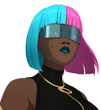 Prism - Illusionist / flex slot duplicator Prism character portrait showing Illusionist / flex slot duplicator with 4 Combat, 2 Intellect, 4 Charisma stats in Dispatch game